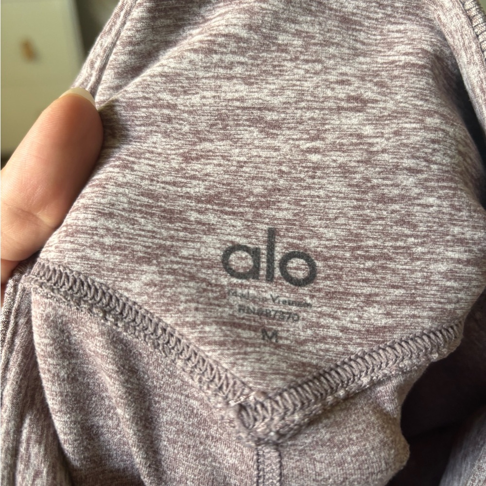 ALO Yoga Classic Brown Knit Sweater